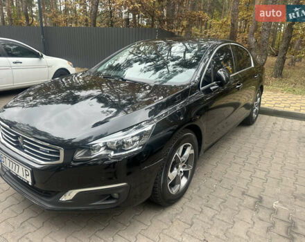 Черный Пежо 508, объемом двигателя 2 л и пробегом 190 тыс. км за 12999 $, фото 4 на Automoto.ua