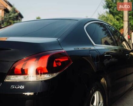 Черный Пежо 508, объемом двигателя 2 л и пробегом 269 тыс. км за 12250 $, фото 6 на Automoto.ua