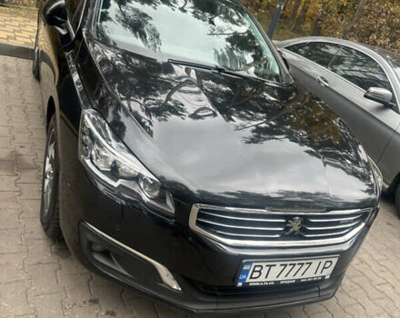 Черный Пежо 508, объемом двигателя 2 л и пробегом 190 тыс. км за 12999 $, фото 1 на Automoto.ua