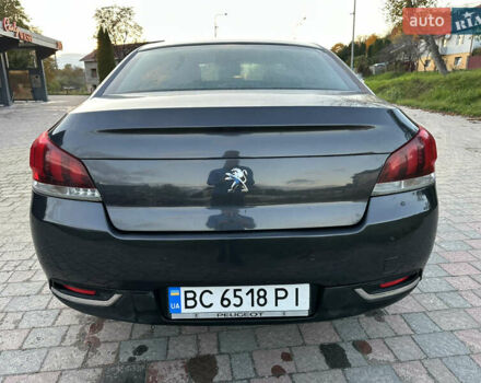 Чорний Пежо 508, об'ємом двигуна 1.6 л та пробігом 243 тис. км за 9200 $, фото 2 на Automoto.ua
