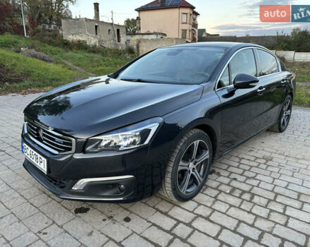 Чорний Пежо 508, об'ємом двигуна 1.6 л та пробігом 243 тис. км за 9200 $, фото 3 на Automoto.ua