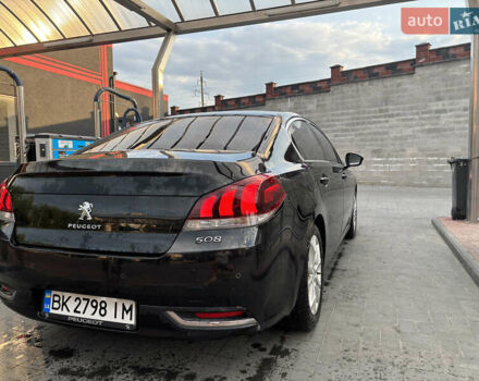 Черный Пежо 508, объемом двигателя 1.56 л и пробегом 268 тыс. км за 10900 $, фото 12 на Automoto.ua