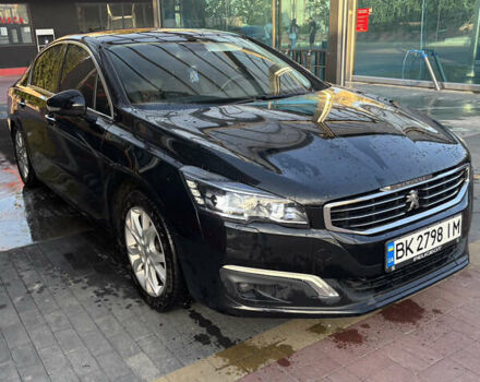 Черный Пежо 508, объемом двигателя 1.56 л и пробегом 268 тыс. км за 10900 $, фото 4 на Automoto.ua