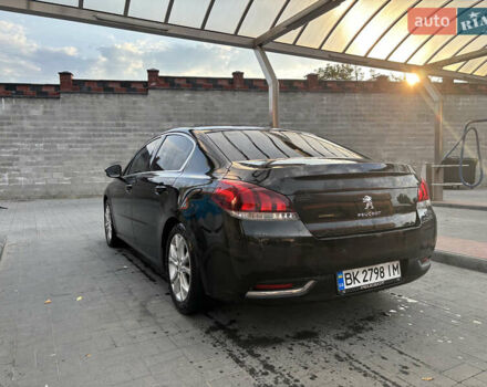 Черный Пежо 508, объемом двигателя 1.56 л и пробегом 268 тыс. км за 10900 $, фото 11 на Automoto.ua