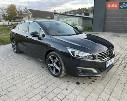 Чорний Пежо 508, об'ємом двигуна 1.6 л та пробігом 243 тис. км за 9200 $, фото 4 на Automoto.ua