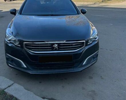 Черный Пежо 508, объемом двигателя 2 л и пробегом 218 тыс. км за 15999 $, фото 4 на Automoto.ua
