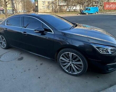 Черный Пежо 508, объемом двигателя 2 л и пробегом 218 тыс. км за 15999 $, фото 3 на Automoto.ua