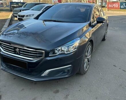 Черный Пежо 508, объемом двигателя 2 л и пробегом 218 тыс. км за 15999 $, фото 6 на Automoto.ua