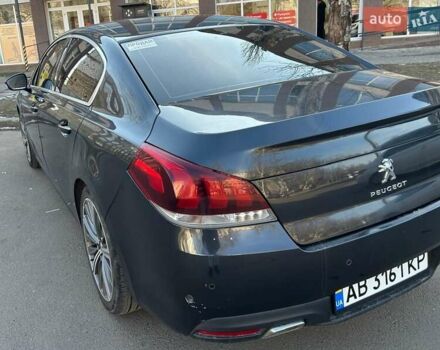 Черный Пежо 508, объемом двигателя 2 л и пробегом 218 тыс. км за 15999 $, фото 2 на Automoto.ua