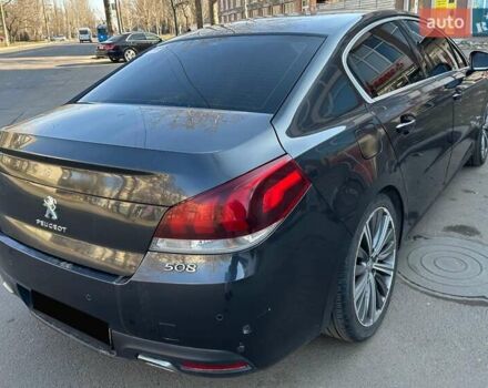 Черный Пежо 508, объемом двигателя 2 л и пробегом 218 тыс. км за 15999 $, фото 8 на Automoto.ua