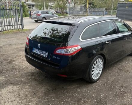 Чорний Пежо 508, об'ємом двигуна 2 л та пробігом 256 тис. км за 7900 $, фото 4 на Automoto.ua