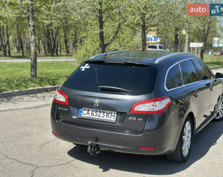 Черный Пежо 508, объемом двигателя 1.6 л и пробегом 230 тыс. км за 7500 $, фото 12 на Automoto.ua