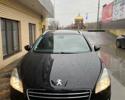 Черный Пежо 508, объемом двигателя 2 л и пробегом 297 тыс. км за 7800 $, фото 1 на Automoto.ua
