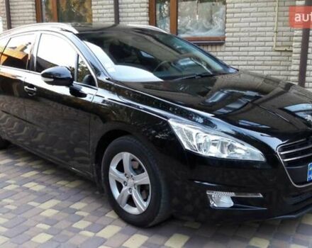 Черный Пежо 508, объемом двигателя 2 л и пробегом 295 тыс. км за 7900 $, фото 1 на Automoto.ua