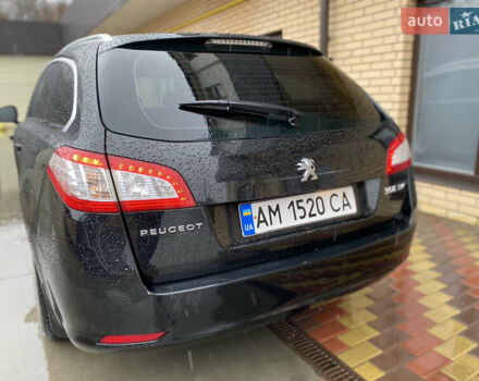 Черный Пежо 508, объемом двигателя 2 л и пробегом 297 тыс. км за 7800 $, фото 7 на Automoto.ua