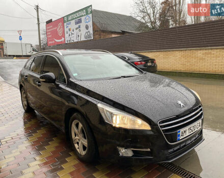 Черный Пежо 508, объемом двигателя 2 л и пробегом 297 тыс. км за 7800 $, фото 11 на Automoto.ua