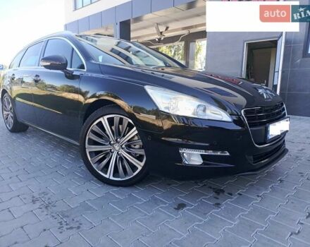 Черный Пежо 508, объемом двигателя 2.2 л и пробегом 271 тыс. км за 10499 $, фото 1 на Automoto.ua