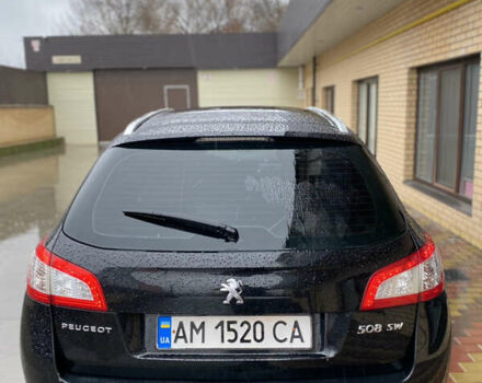 Черный Пежо 508, объемом двигателя 2 л и пробегом 297 тыс. км за 7800 $, фото 6 на Automoto.ua