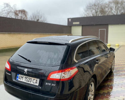 Черный Пежо 508, объемом двигателя 2 л и пробегом 297 тыс. км за 7800 $, фото 5 на Automoto.ua