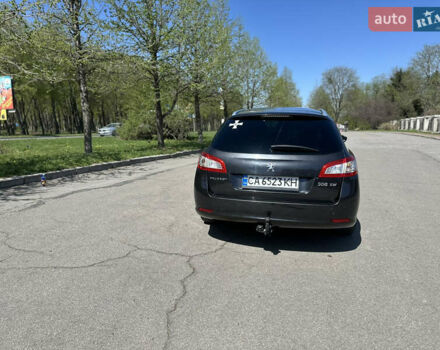 Черный Пежо 508, объемом двигателя 1.6 л и пробегом 230 тыс. км за 7500 $, фото 11 на Automoto.ua