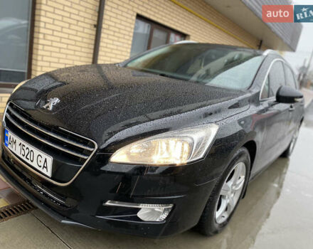 Черный Пежо 508, объемом двигателя 2 л и пробегом 297 тыс. км за 7800 $, фото 2 на Automoto.ua