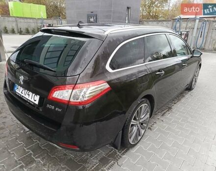 Черный Пежо 508, объемом двигателя 2.2 л и пробегом 271 тыс. км за 10499 $, фото 10 на Automoto.ua