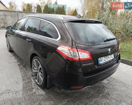 Черный Пежо 508, объемом двигателя 2.2 л и пробегом 271 тыс. км за 10499 $, фото 14 на Automoto.ua