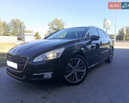 Черный Пежо 508, объемом двигателя 2.2 л и пробегом 271 тыс. км за 10499 $, фото 5 на Automoto.ua