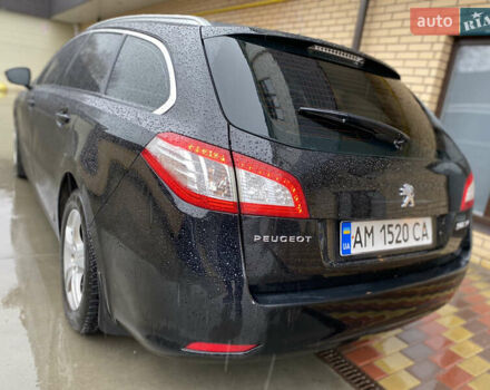 Черный Пежо 508, объемом двигателя 2 л и пробегом 297 тыс. км за 7800 $, фото 8 на Automoto.ua
