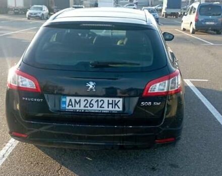 Черный Пежо 508, объемом двигателя 1.56 л и пробегом 330 тыс. км за 7000 $, фото 7 на Automoto.ua