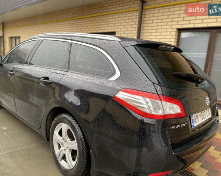 Черный Пежо 508, объемом двигателя 2 л и пробегом 297 тыс. км за 7800 $, фото 10 на Automoto.ua