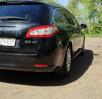 Чорний Пежо 508, об'ємом двигуна 1.56 л та пробігом 233 тис. км за 8300 $, фото 11 на Automoto.ua