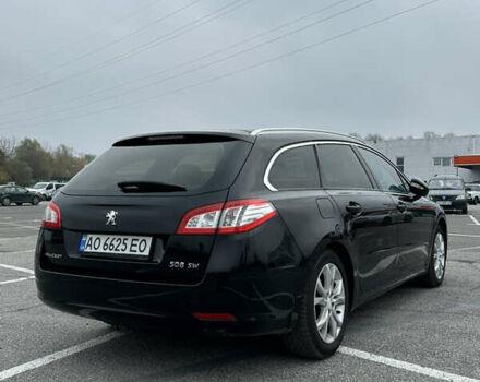 Черный Пежо 508, объемом двигателя 1.6 л и пробегом 270 тыс. км за 6900 $, фото 1 на Automoto.ua