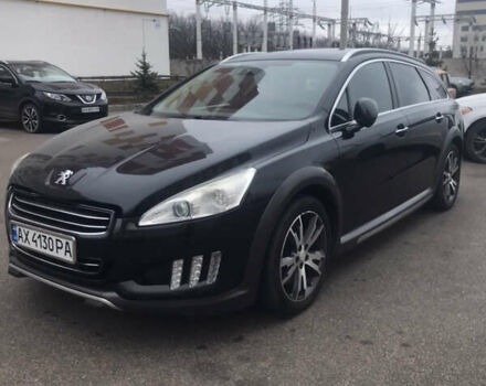 Черный Пежо 508, объемом двигателя 2 л и пробегом 340 тыс. км за 10000 $, фото 1 на Automoto.ua