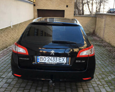 Черный Пежо 508, объемом двигателя 1.6 л и пробегом 297 тыс. км за 7200 $, фото 8 на Automoto.ua