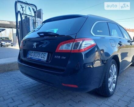 Чорний Пежо 508, об'ємом двигуна 2 л та пробігом 250 тис. км за 9900 $, фото 20 на Automoto.ua