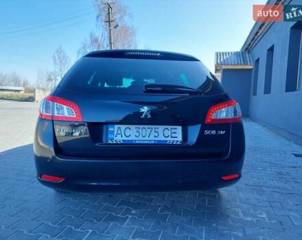 Чорний Пежо 508, об'ємом двигуна 2 л та пробігом 250 тис. км за 9900 $, фото 5 на Automoto.ua