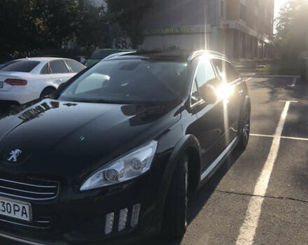 Черный Пежо 508, объемом двигателя 2 л и пробегом 338 тыс. км за 10000 $, фото 1 на Automoto.ua