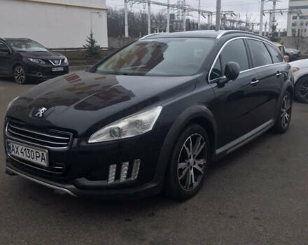 Черный Пежо 508, объемом двигателя 2 л и пробегом 340 тыс. км за 10000 $, фото 3 на Automoto.ua