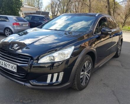 Чорний Пежо 508, об'ємом двигуна 2 л та пробігом 240 тис. км за 12800 $, фото 2 на Automoto.ua