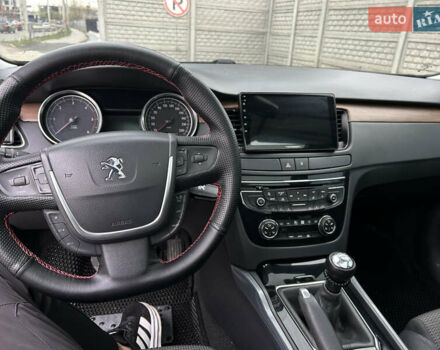 Черный Пежо 508, объемом двигателя 1.56 л и пробегом 262 тыс. км за 7800 $, фото 19 на Automoto.ua