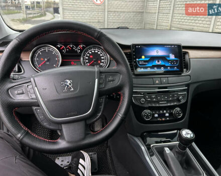 Черный Пежо 508, объемом двигателя 1.56 л и пробегом 262 тыс. км за 7800 $, фото 20 на Automoto.ua