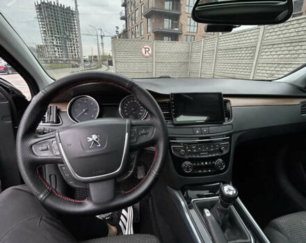 Черный Пежо 508, объемом двигателя 1.56 л и пробегом 262 тыс. км за 7800 $, фото 18 на Automoto.ua