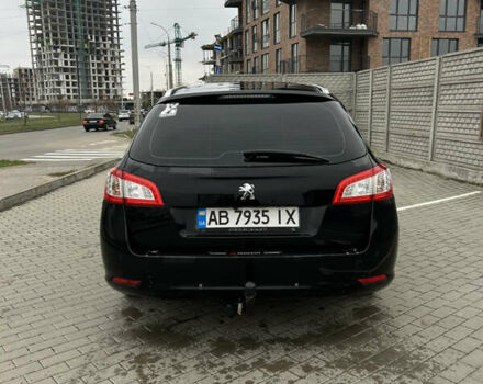 Черный Пежо 508, объемом двигателя 1.56 л и пробегом 262 тыс. км за 7800 $, фото 11 на Automoto.ua