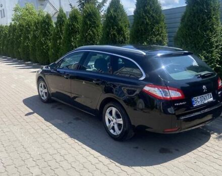 Черный Пежо 508, объемом двигателя 2 л и пробегом 257 тыс. км за 9000 $, фото 4 на Automoto.ua