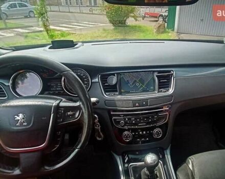 Черный Пежо 508, объемом двигателя 2 л и пробегом 235 тыс. км за 8400 $, фото 15 на Automoto.ua