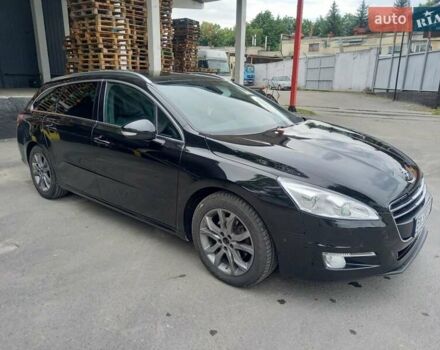 Черный Пежо 508, объемом двигателя 2 л и пробегом 235 тыс. км за 10300 $, фото 12 на Automoto.ua