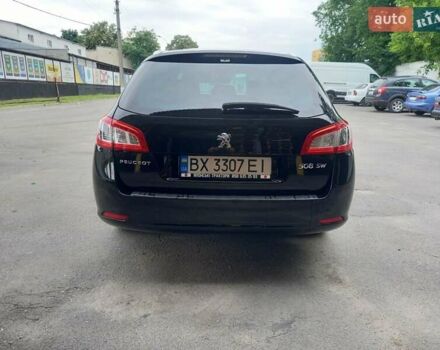 Черный Пежо 508, объемом двигателя 2 л и пробегом 235 тыс. км за 10300 $, фото 10 на Automoto.ua