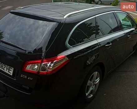 Черный Пежо 508, объемом двигателя 2 л и пробегом 235 тыс. км за 8400 $, фото 4 на Automoto.ua