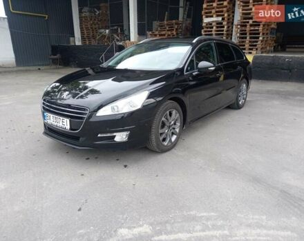 Черный Пежо 508, объемом двигателя 2 л и пробегом 235 тыс. км за 10300 $, фото 1 на Automoto.ua